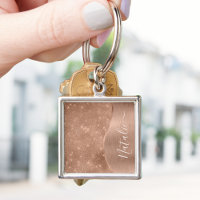 Rosa metálico Purpurina de oro personalizado