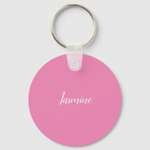 Llavero Rosa Minimalista profesional moderno