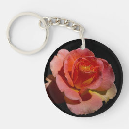 Llavero Rosa naranja