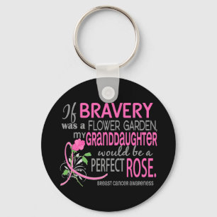 Llavero Rosa perfecto 2 Nieta Cáncer de Mama