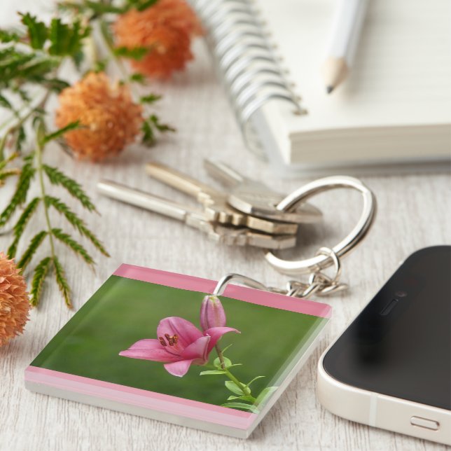 Llavero Rosa Pinky (Frente Derecha)