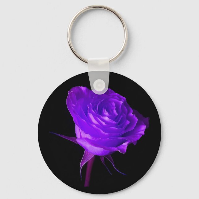 Llavero rosa "Purple Glow" (Anverso)