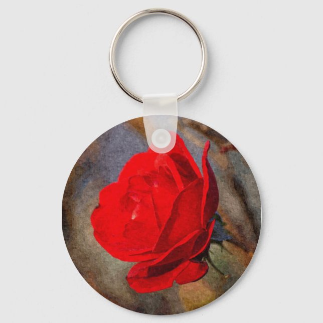 Llavero Rosa Roja (Anverso)