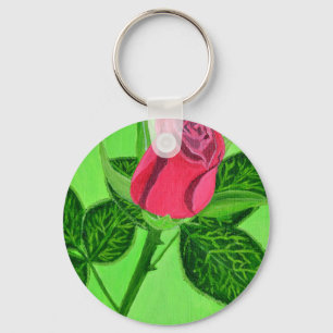 Llavero Rosa Roja