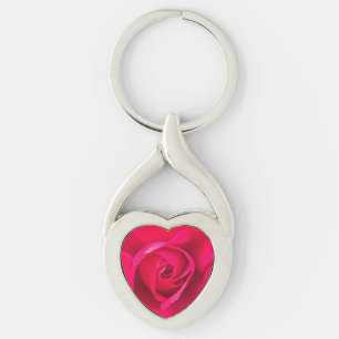 Llavero Rosa Roja Romántica v2