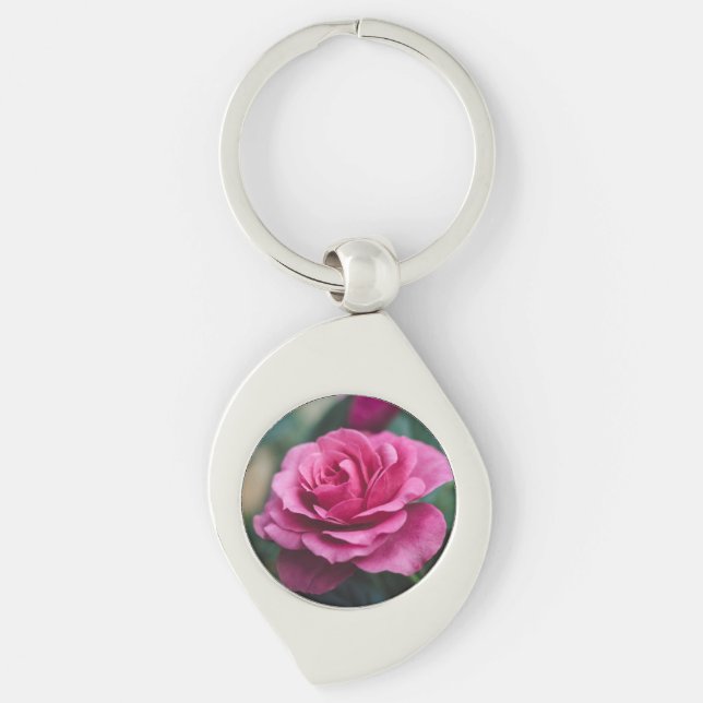Llavero Rosa rosa (Anverso)