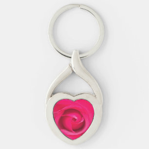 Llavero Rosa Rosa Roja Romántica