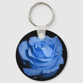 Llavero Rosa único azul