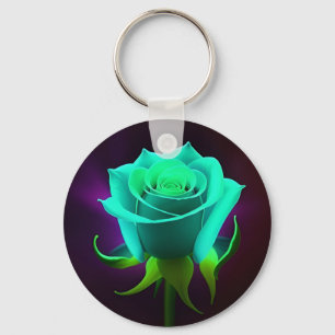 Llavero Rosa Verde Neón