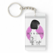 Rosa y negro Chica de clase y clase