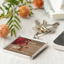 Rosa y Rosario del 15° aniversario de la Ordenació