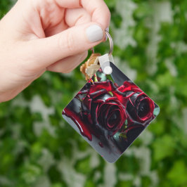 Llavero Rosas góticos