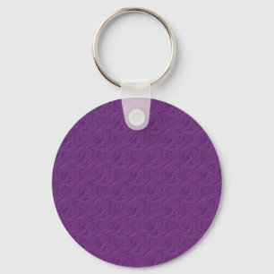 Llavero Rosas Grabado en relieve Lavender Purple