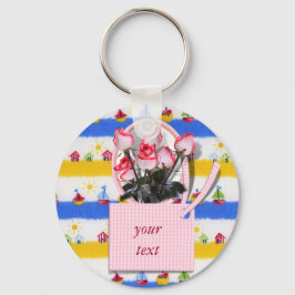 Llavero Rosas para alguien especial en el Día de la Madre