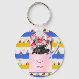 Llavero Rosas para alguien especial en el Día de la Madre