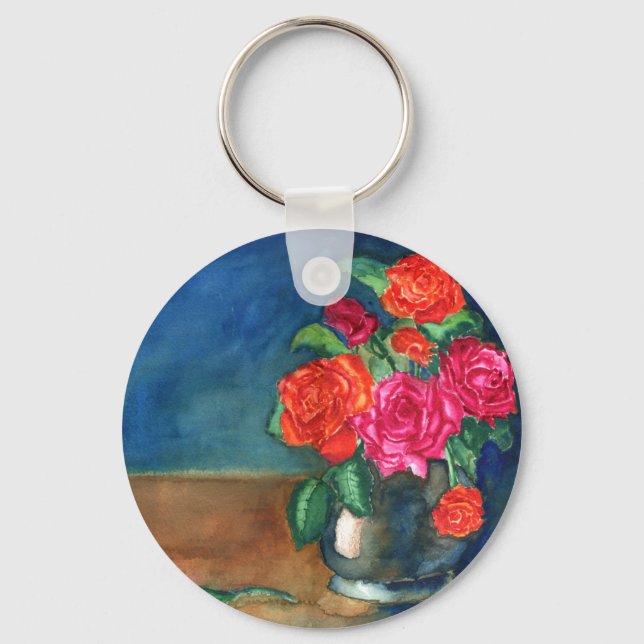 Llavero Rosas para mi amor (Anverso)