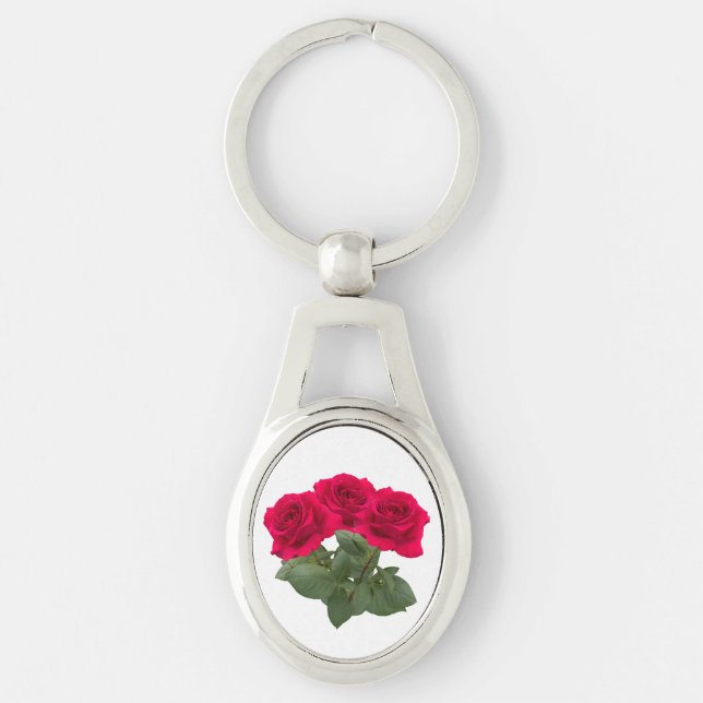 Llavero Rosas rojas (Anverso)