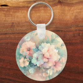 Llavero Rosas Vintages Pastel