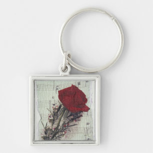 Llavero <Rose and Music> por Kim Koza 2