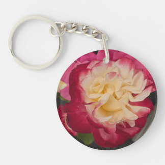 Llavero Rose Photo on Acrylic Key chain 2-sided