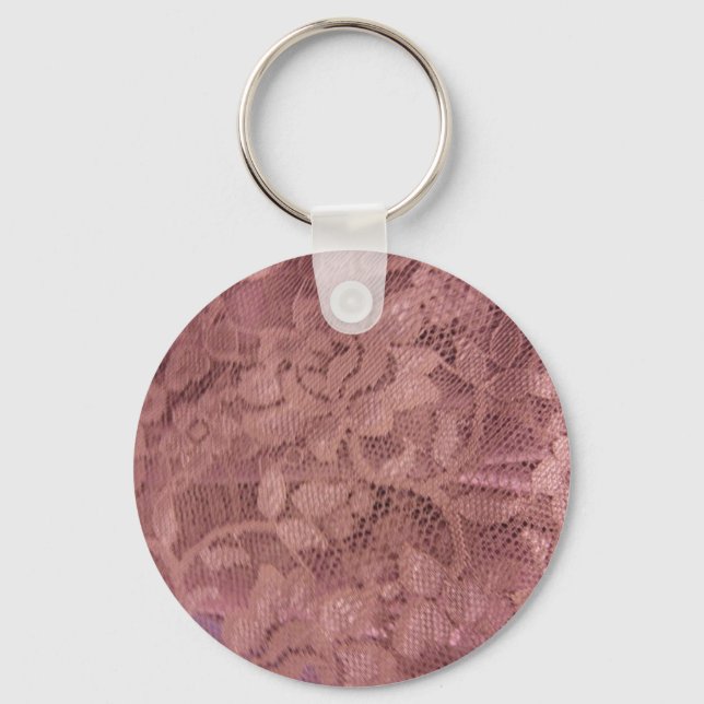 Llavero Rose Pink Lace (Anverso)