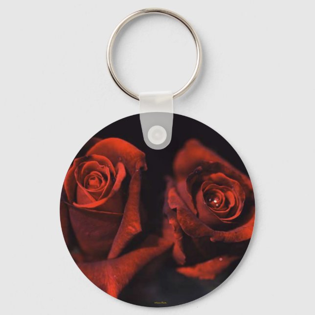 Llavero Roses Rojos - Amor - Keychain (Anverso)