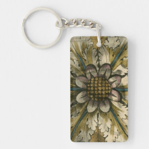 Llavero Rosetón decorativo de Demask en fondo gris