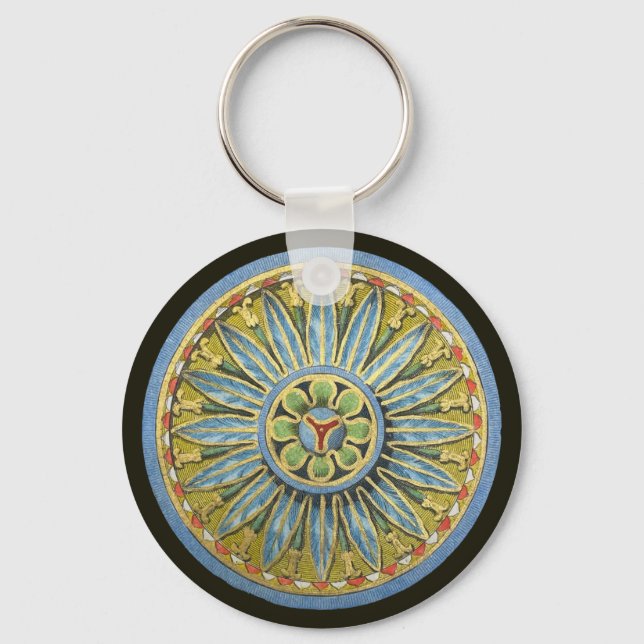 Llavero Rosette arquitectónico antiguo n.º 2 (Anverso)