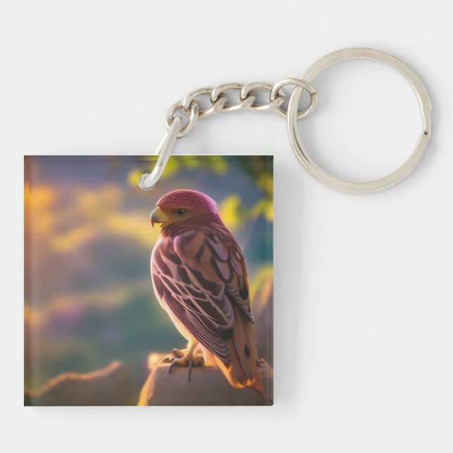 Llavero Rosey Pink Parakeet (Atrás)