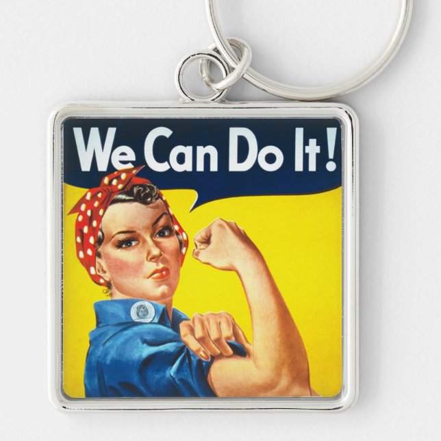 Llavero Rosie The Riveter (Frente)