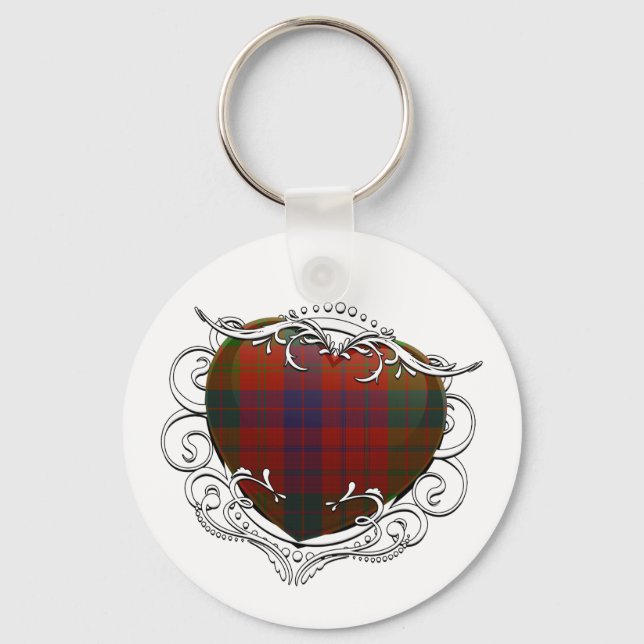 Llavero Ross Tartan Heart (Anverso)