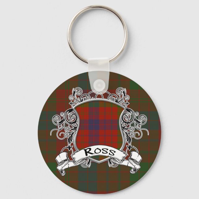 Llavero Ross Tartan Shield (Anverso)