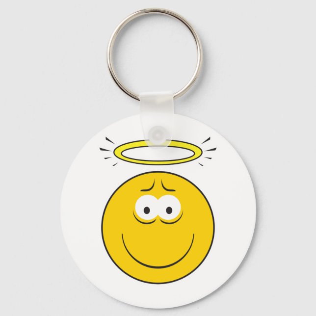 Llavero Rostro de Ángel Inocente (Anverso)