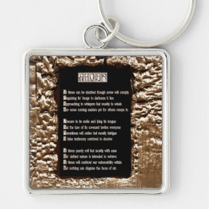 Llavero Rostros de pecado