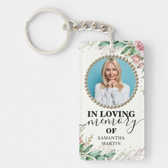 Llavero Rosy In Love Memory Gift Keychain (Frente)