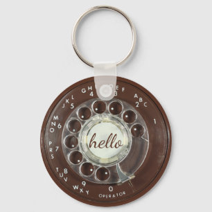 Llavero Rotary Phone Look