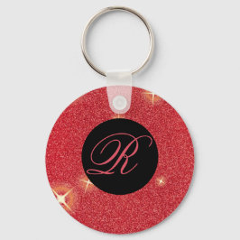 Llavero Roter Glanz personalisiert