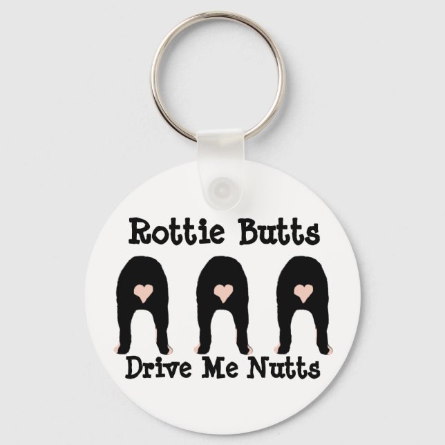 Llavero Rottie Butts (Anverso)