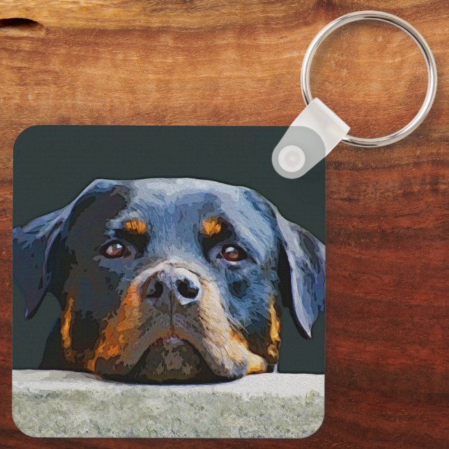 Llavero Rottweiler (Reverso )