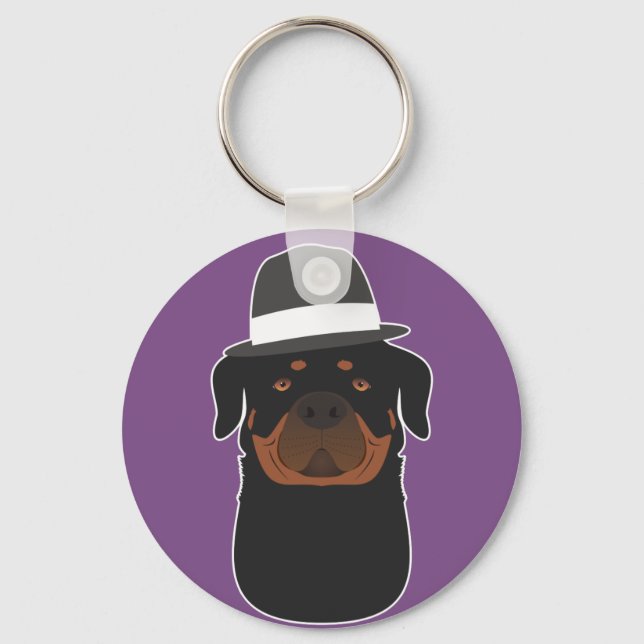 Llavero Rottweiler (Anverso)