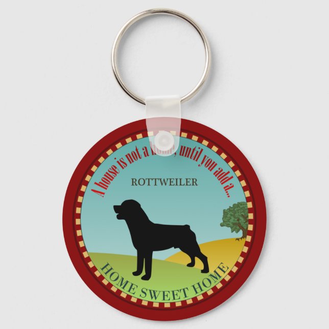 Llavero Rottweiler (Anverso)