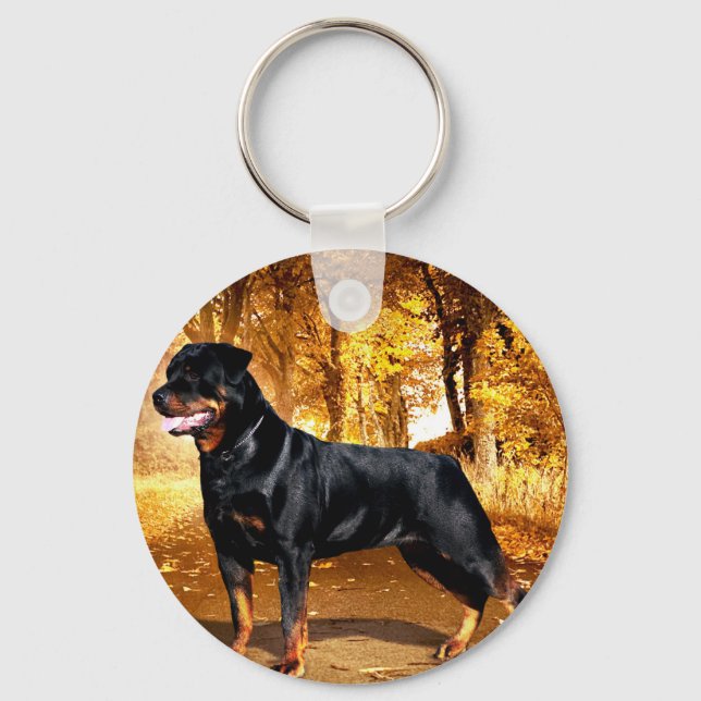 Llavero Rottweiler (Anverso)