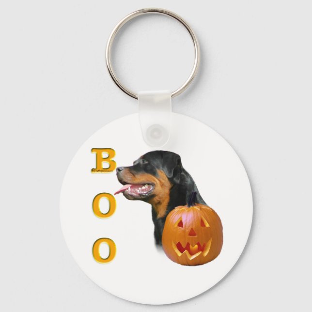 Llavero Rottweiler Boo (Anverso)