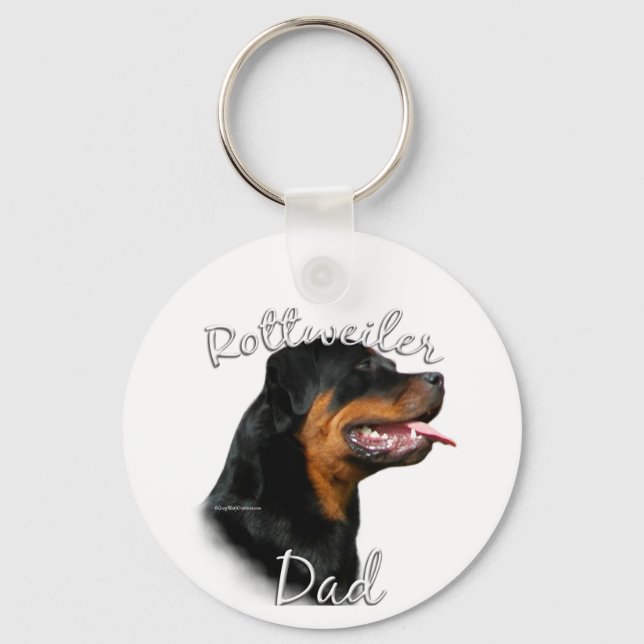 Llavero Rottweiler Dad 2 (Anverso)