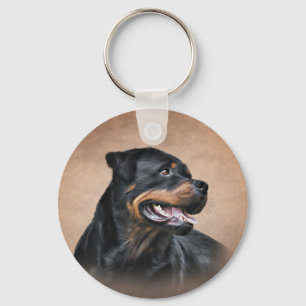 Llavero Rottweiler dog
