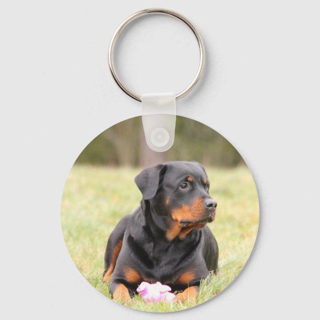 Llavero Rottweiler Dog (Anverso)