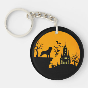Llavero Rottweiler Halloween