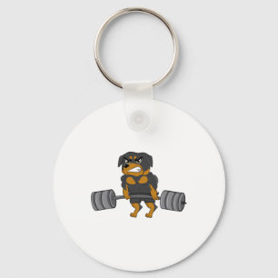 Llavero Rottweiler Halterofilia Bodybuilding Dog Shirt Fo