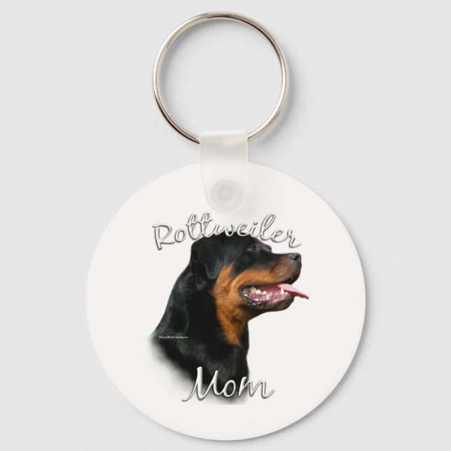 Llavero Rottweiler Mom 2 (Anverso)