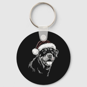 Llavero Rottweiler Perro Gorro de Santa Navidad Xmas Pijam